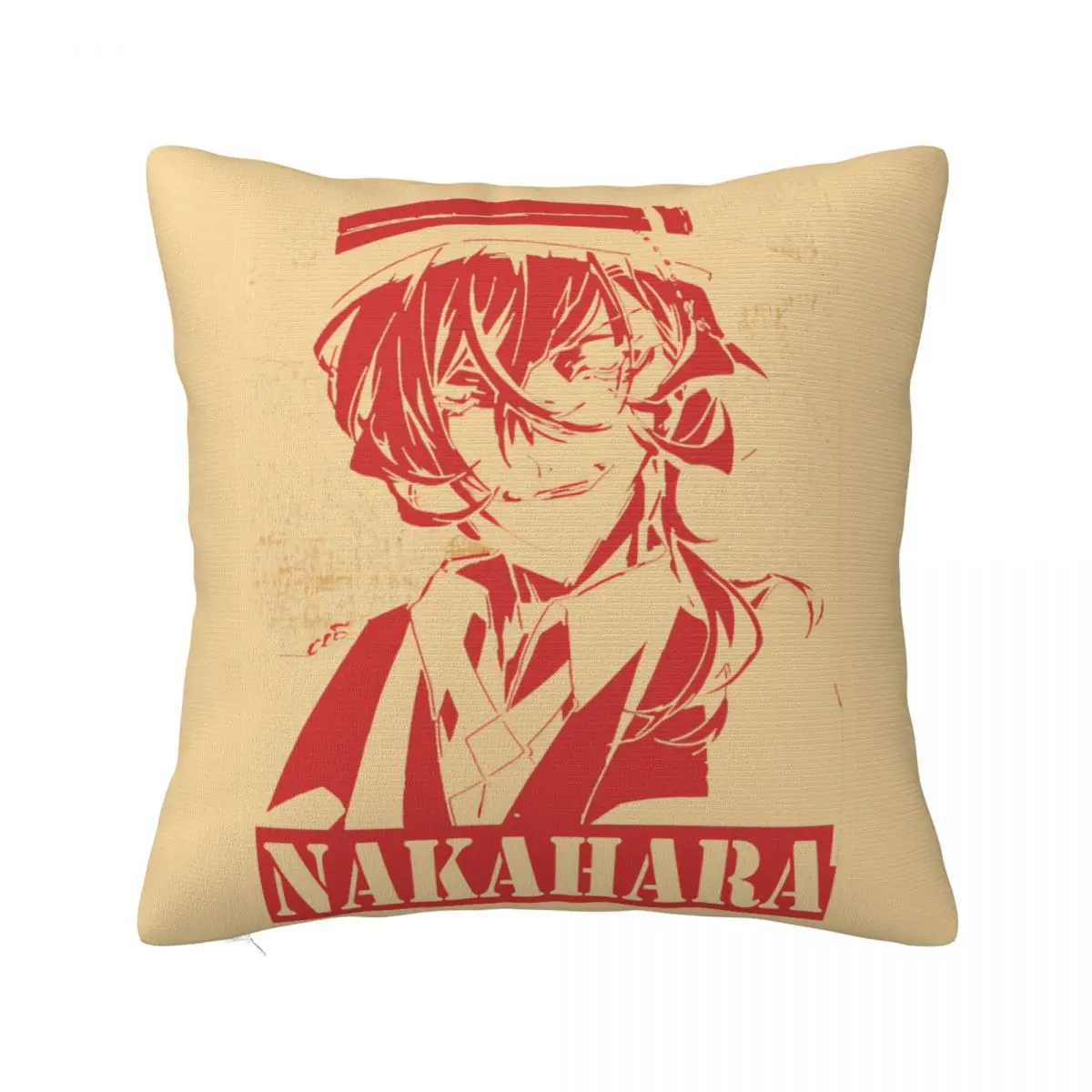

Подушка Ranpo Edogawa чехол Bungou с изображением бродячих собак, накахара chuuya, Подушка на молнии, летняя квадратная подушка из полиэстера