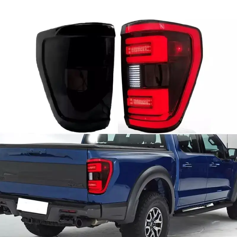 

Car Rear TailLight Red Color Left/ Right LHD Rear Tail Lamp Fit For Toyota F150 XLT 2021 2022