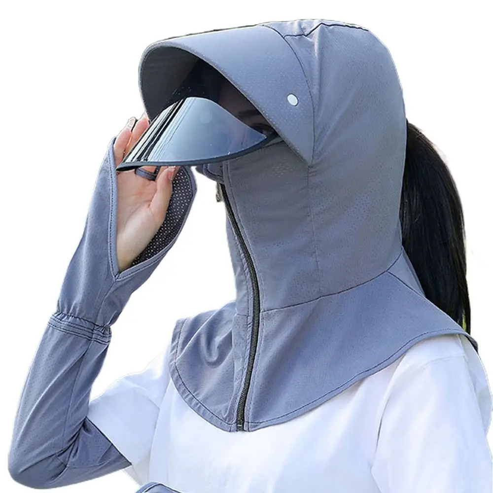 

Summer UV Protection Neck Face Breathable Work Shade Hat Fisherman Cap Sun Cap Sunshade Bucket Hat