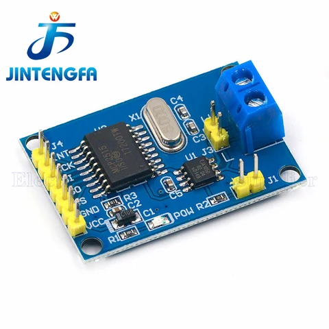 MCP2515 Плата модуля шины CAN TJA1050 Приемник SPI для контроллера ARM 51 MCU НОВЫЙ