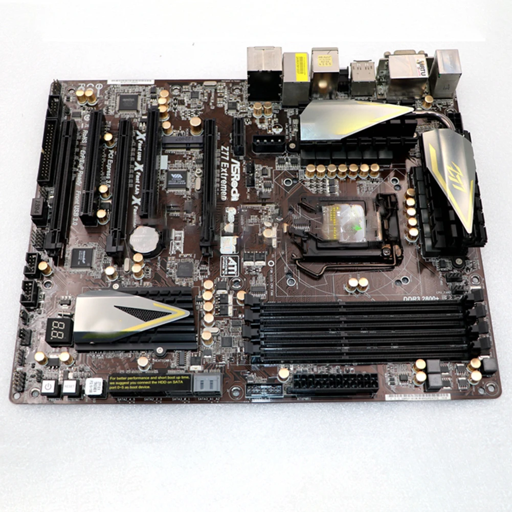 Используется материнская плата для ASRock Z77 extreme me6 DDR3 LGA 1155 32GB ATX |