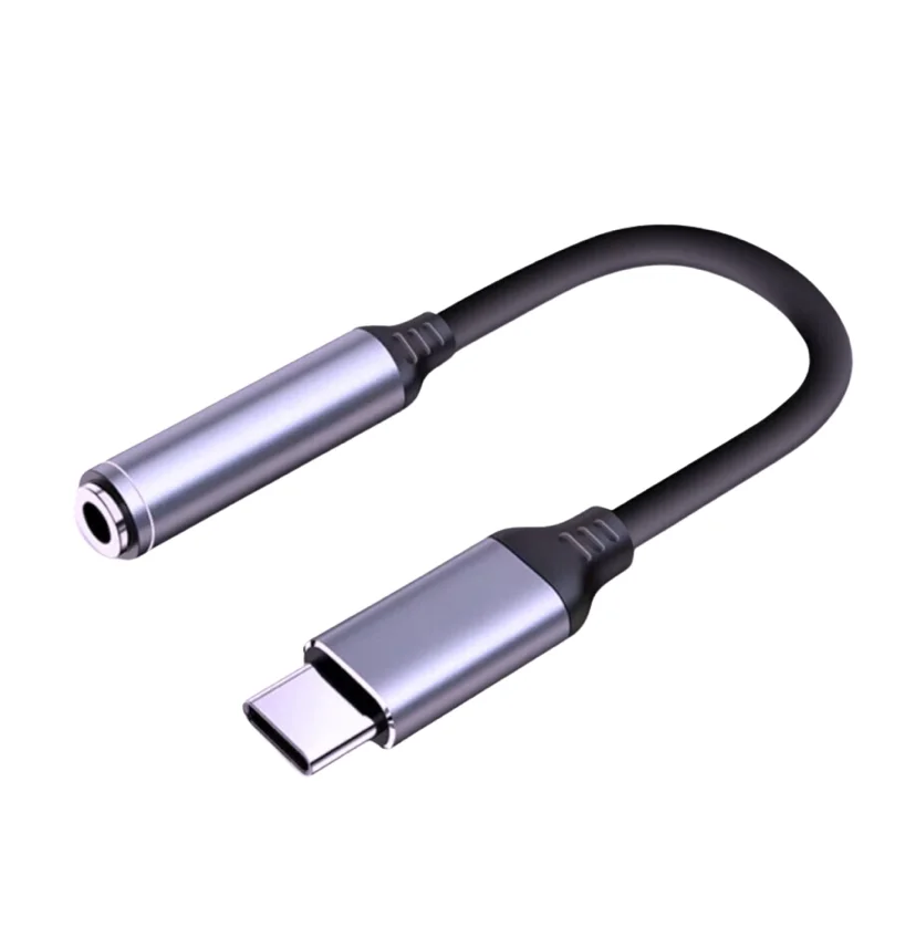 Usb סוג c כדי 3.5 שקע אוזניות USB-C 3 5 מ "מ ממיר כבל אודיו עבור iPhone 15 15 15 פרו מקס Samsung גלקסיה huawei