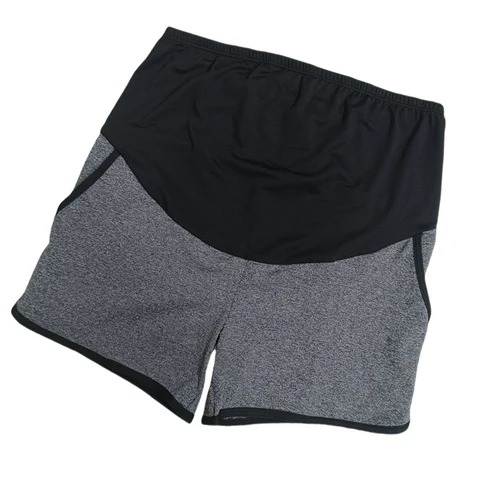 Летние мягкие тонкие модальные короткие леггинсы для беременных, свободные спортивные шорты для йоги, одежда для беременных женщин, беременность