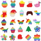 Радужная пузырьковая игрушка-антистресс для детей