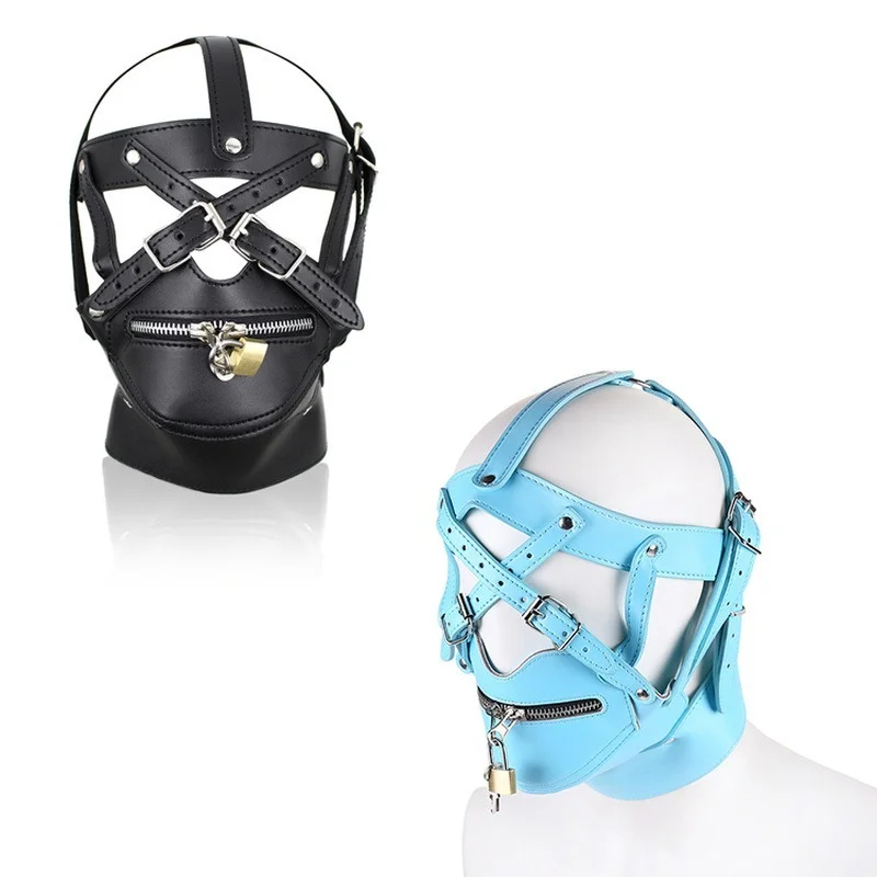 

БДСМ Black Gimp головной убор запираемый для верховой езды, БДСМ бондаж, сексуальный головной убор, эротический рабский удерживающий капюшон, маска, секс-игрушка