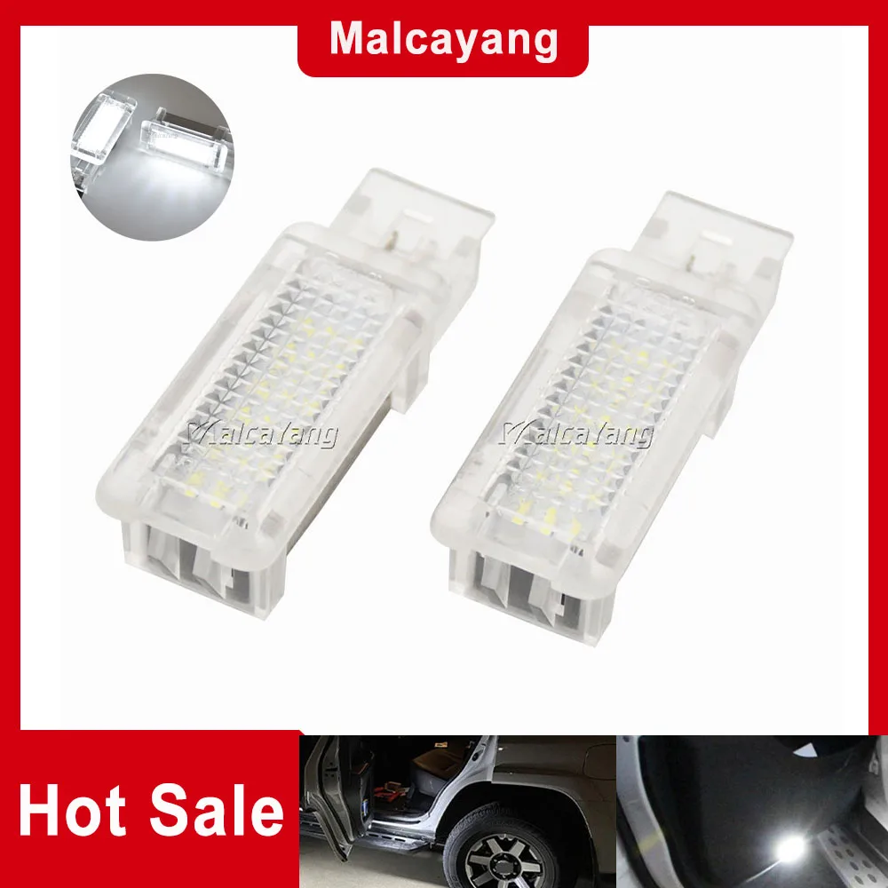 

Canbus White LED Door Courtesy Light For Benz R171 R199 C-Class SLK CLK SLR Viano W639 NO ERROR 12V Auto Car Welcome Lamp