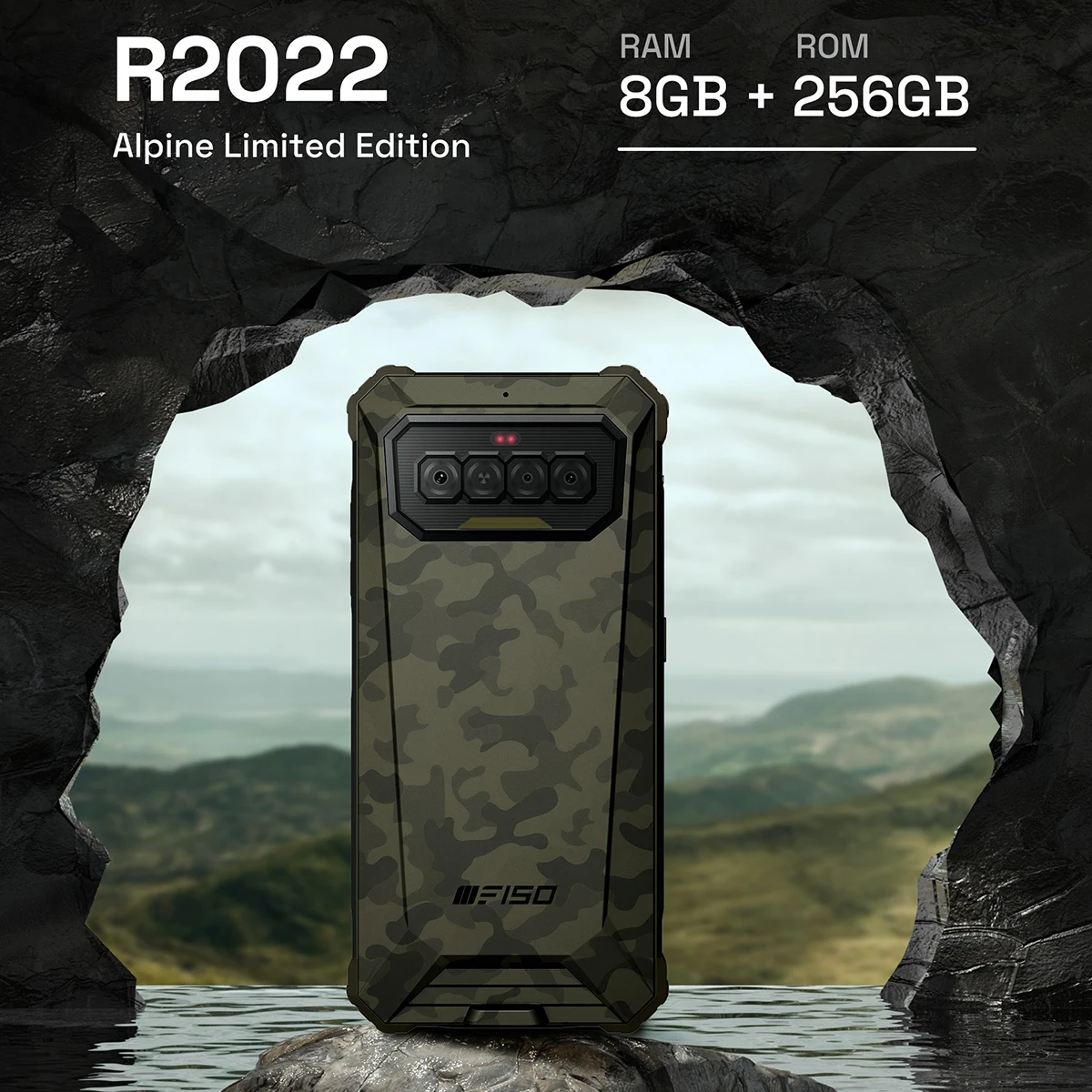 Прочный смартфон IIIF150 R2022 8 ГБ + 256 6 78 дюйма FHD 90 Гц IP68 водонепроницаемый 64 мп 20 МП