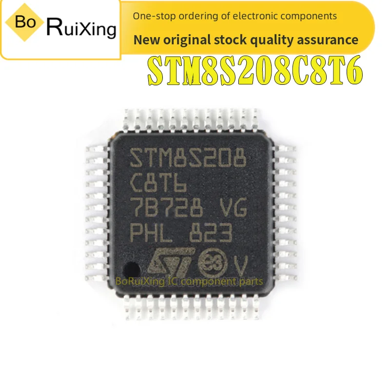 

5PCS/LOT STM8S208CBT6 STM8S208C8T6 LQFP-48 NEW ORIGINAL MCU IN STOCK