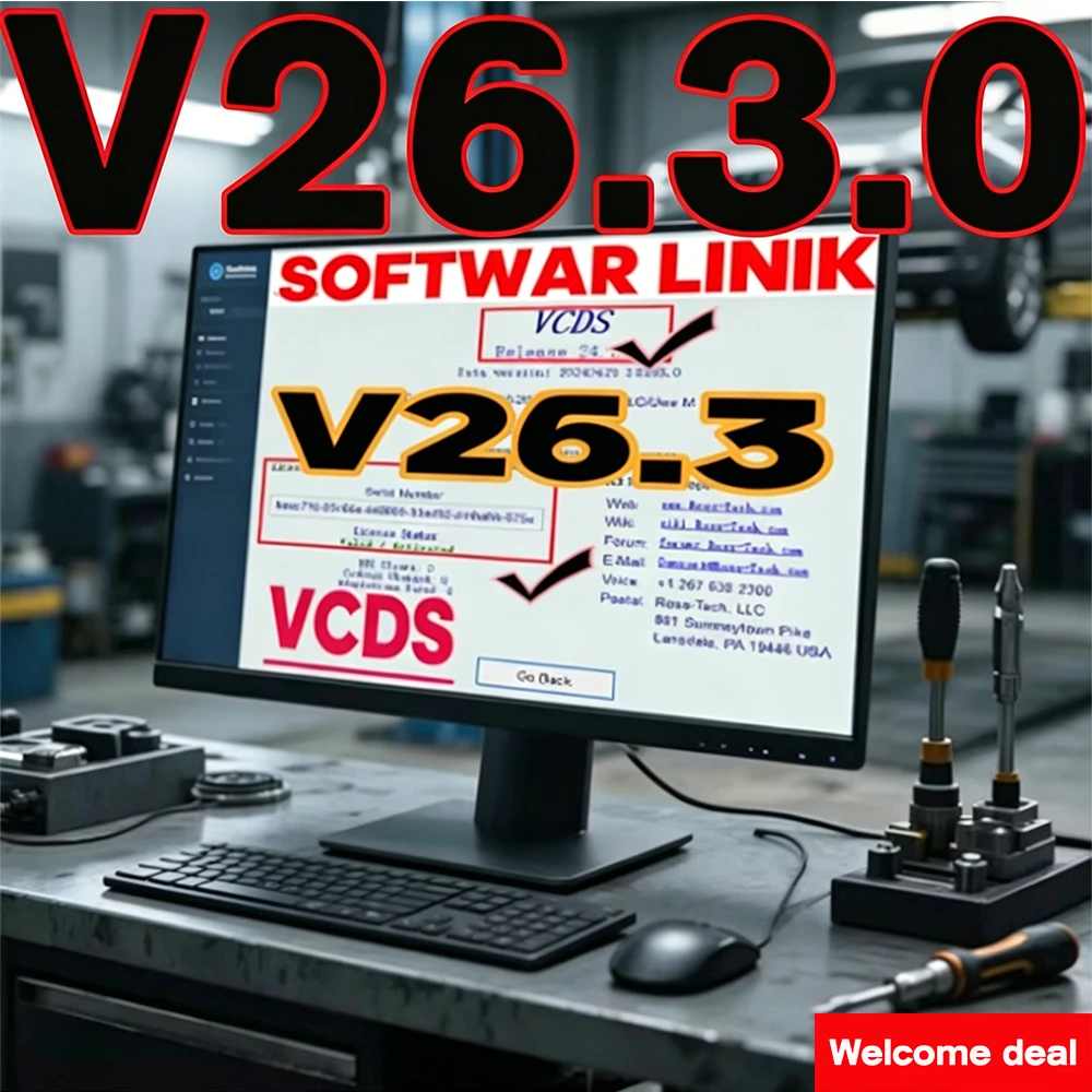 

САМОЕ ОБЕСПЕЧЕНИЕ VCDs 2025 VAG COM OBD2 Сканер VAG HEX V2 USB-интерфейс ДЛЯ VW AUDI Skoda Seat Unlimited VINs Многоязычный ИНСТРУМЕНТ