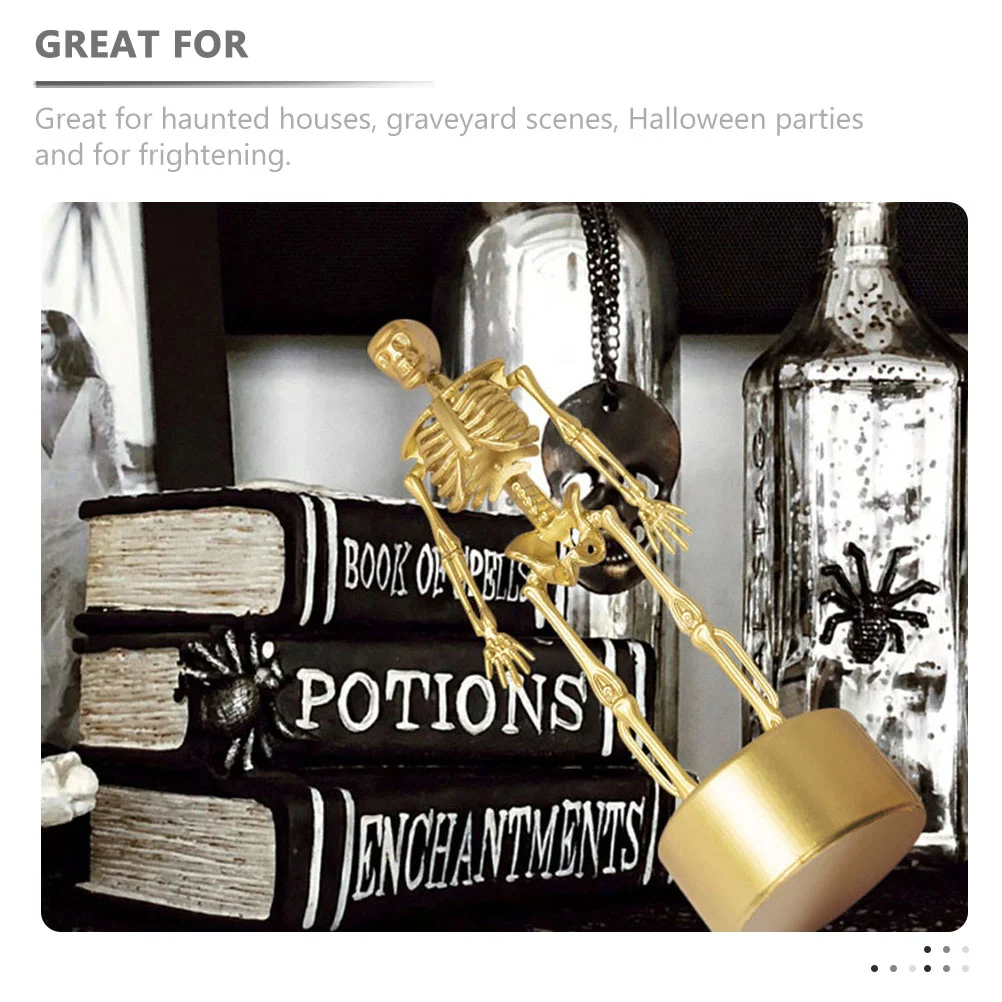 2 шт. одежда подставка для черепа трофей детская фигурка призрака Золотая статуя