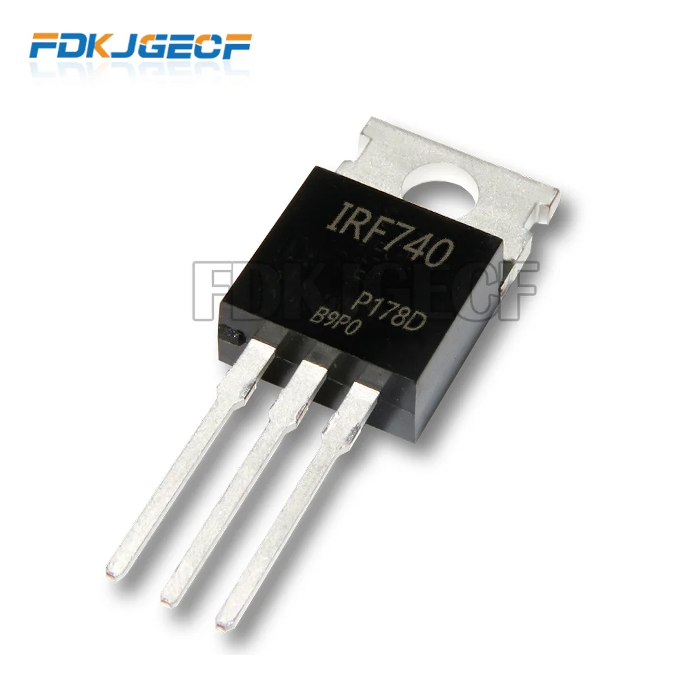 

100 шт., IRF740PBF TO220 IRF740 TO-220 IRF740P, новый и оригинальный