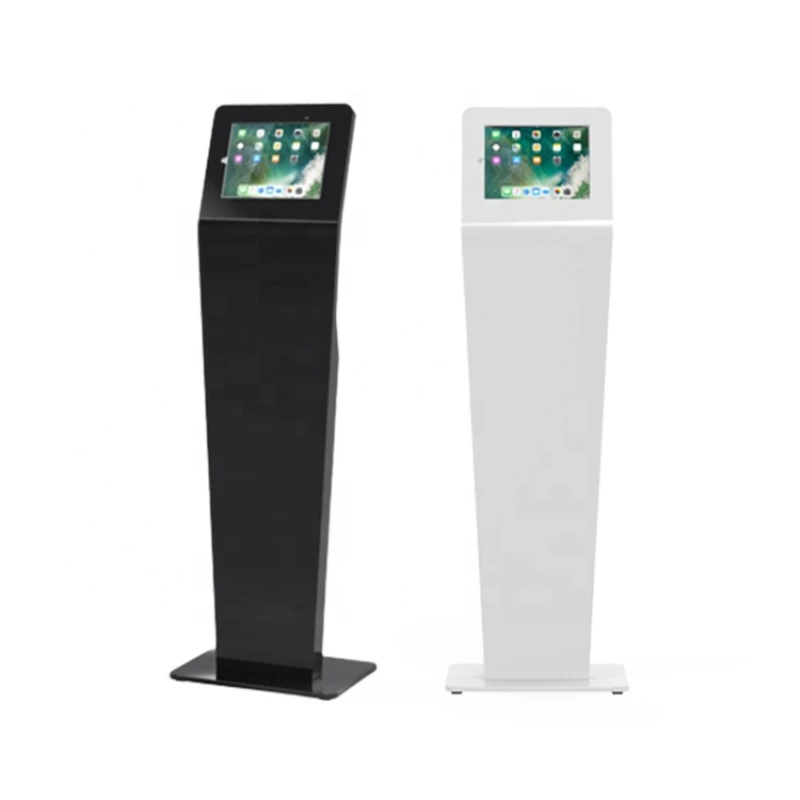 

Supermarket Secure Floor Kiosk Tablet Display Stand