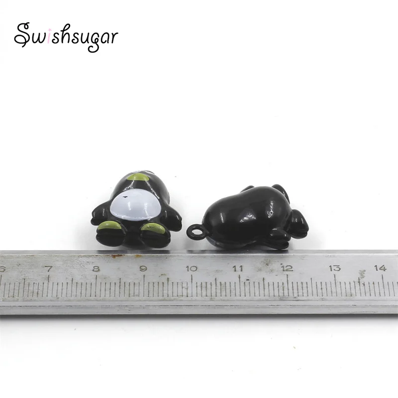Metal Cartoon Animal Penguin Jingle Bell Charms For Pendant Keychain Necklace Bracelet Bag Hanging Jewelry Findings Accessories