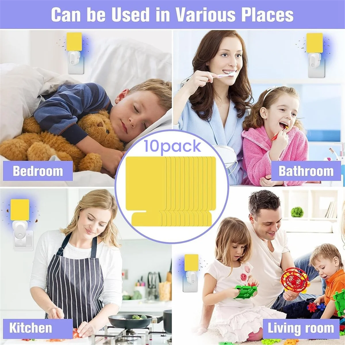 Электрический фотоловушка липкая ловушка для фруктов летающих насекомых