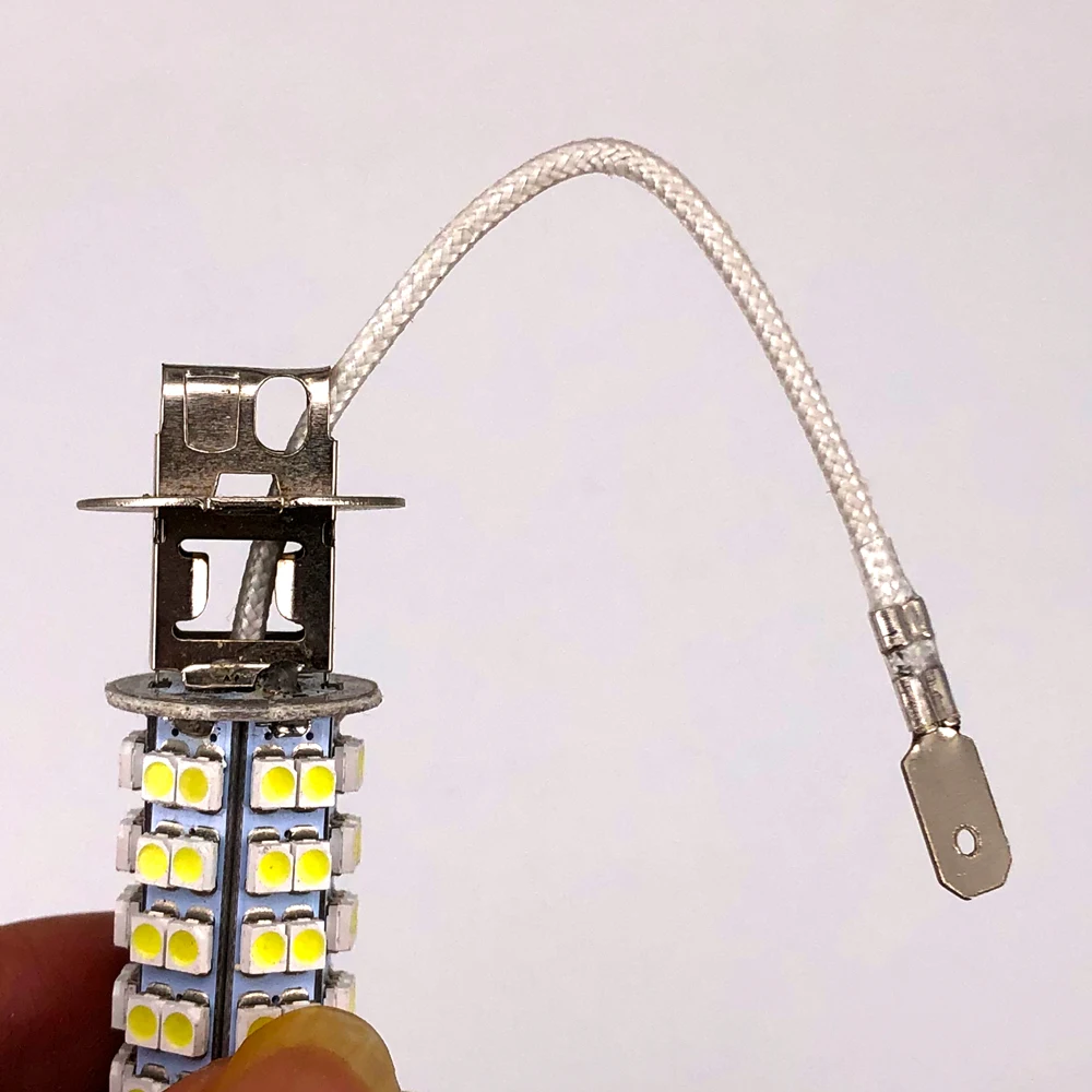 

10 шт. H3 1210 68 SMD Светодиодная Автомобильная ксеноновая фара SMD Белая противотуманная фара дальнего света автомобисветильник фара 12 В