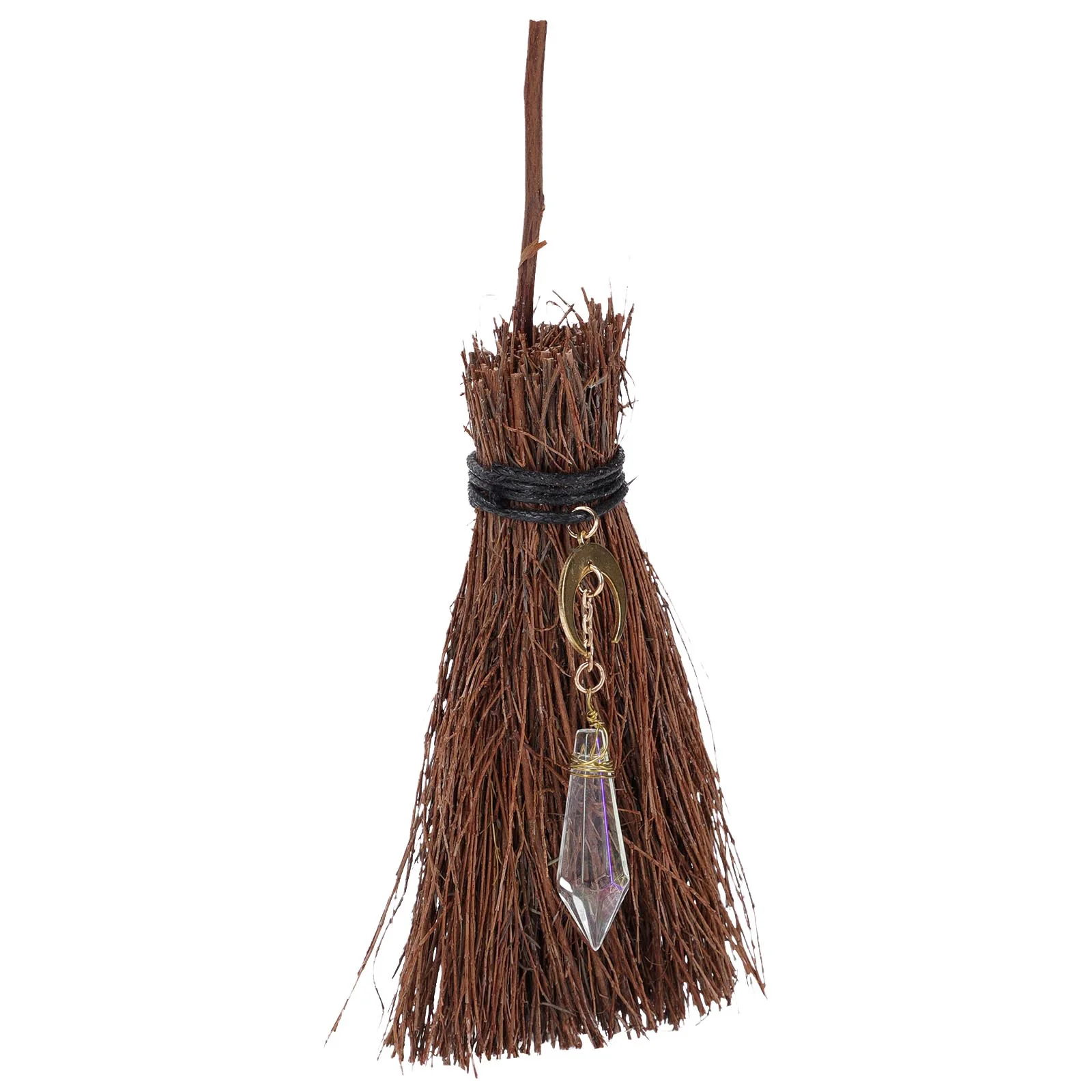 

Broom Decoration Mini Pendant Miniaturewitch Party Decor Broomstick Prop Ornaments Ornament Haunted Sign Welcome Wall Props