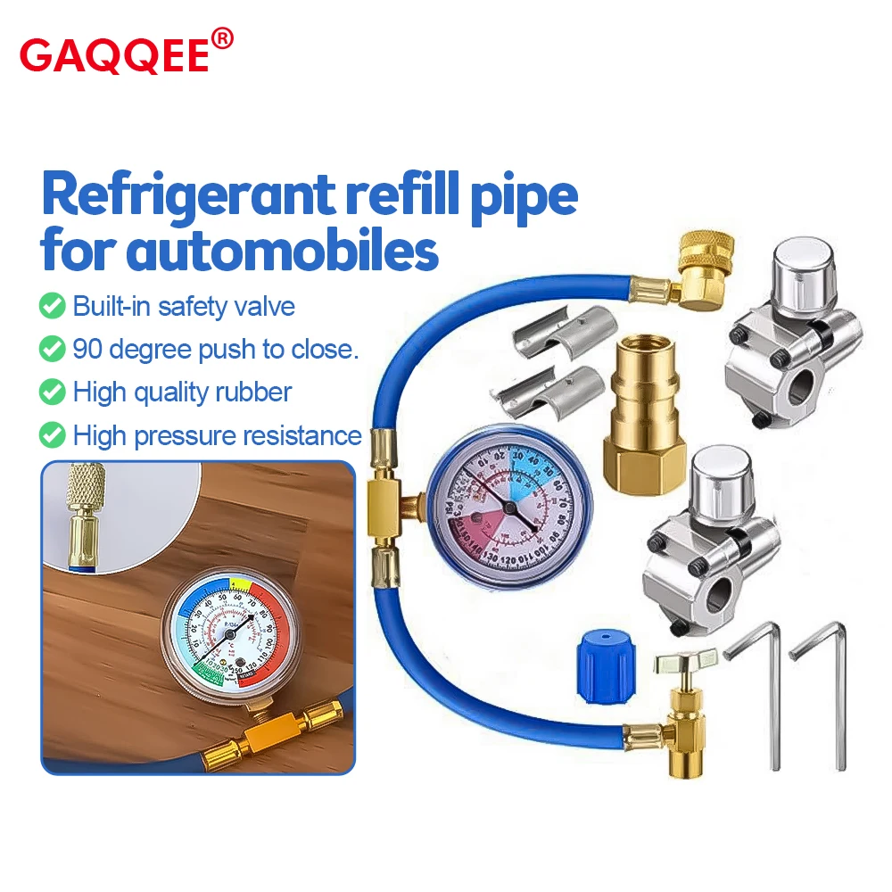 

R134AR12BPV31 манометр коллектора хладагента R22R134AR410A бытовой набор инструментов для фторида кондиционирования воздуха автомобиля Freon Cool Gas Meter Set