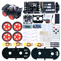 For Smart Car Robot Kit UNO Bot DIY Remote Control Robot Getting Started Arduino Kit DIY Coding Suitable Toy