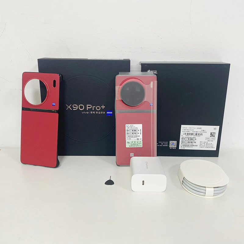 Vivo X90 Pro + Plus 12GB 512GB 5G Mobile Phone 6.78 inch Curved screen 2K E6 AMOLED Snapdragon 8 Gen 2 4nm Ocat Core 80W  charge