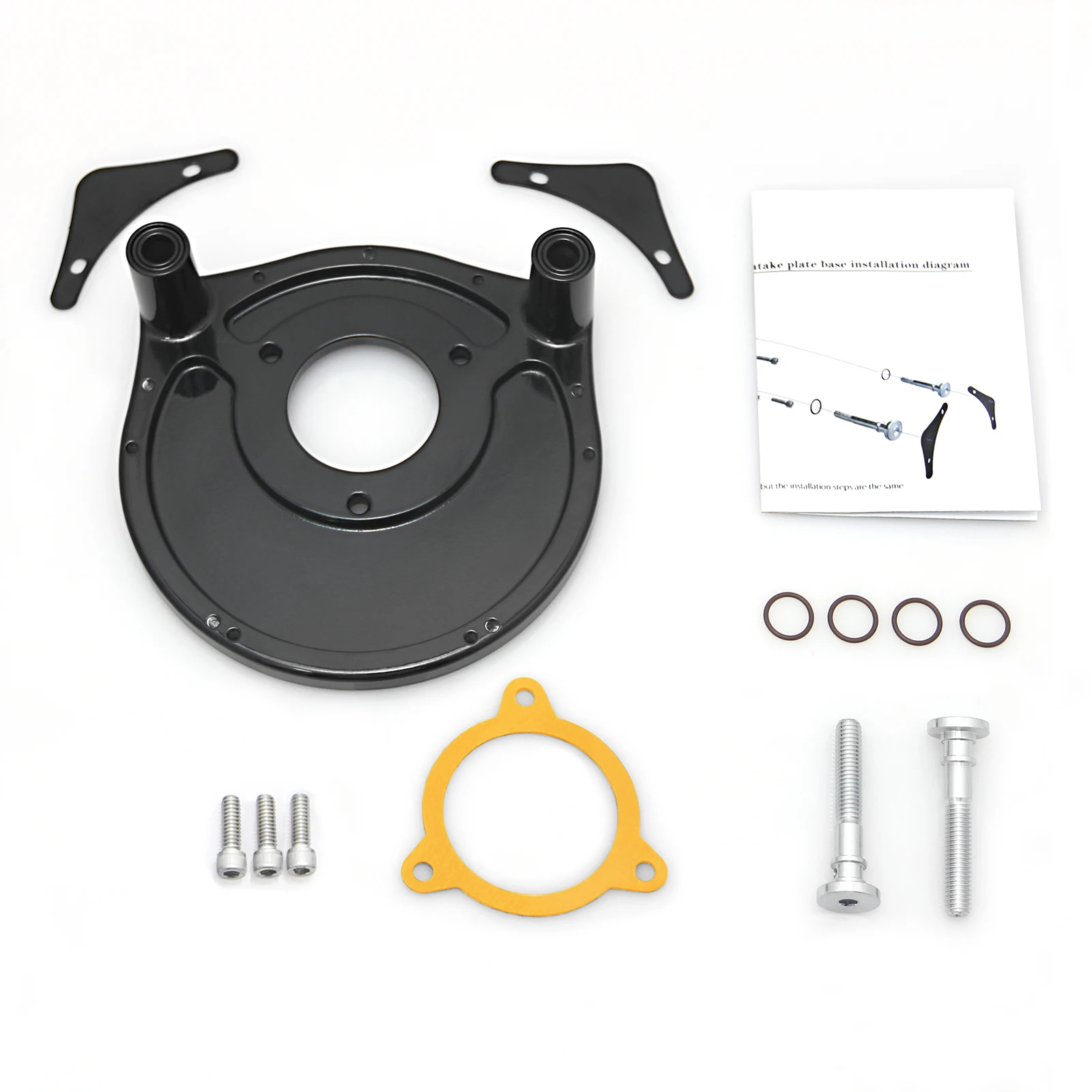 Chromed/black Gray CNC cut air cleaner AIR intake filter breather Fit For 08-16 FLHTC Electra Glide Classic