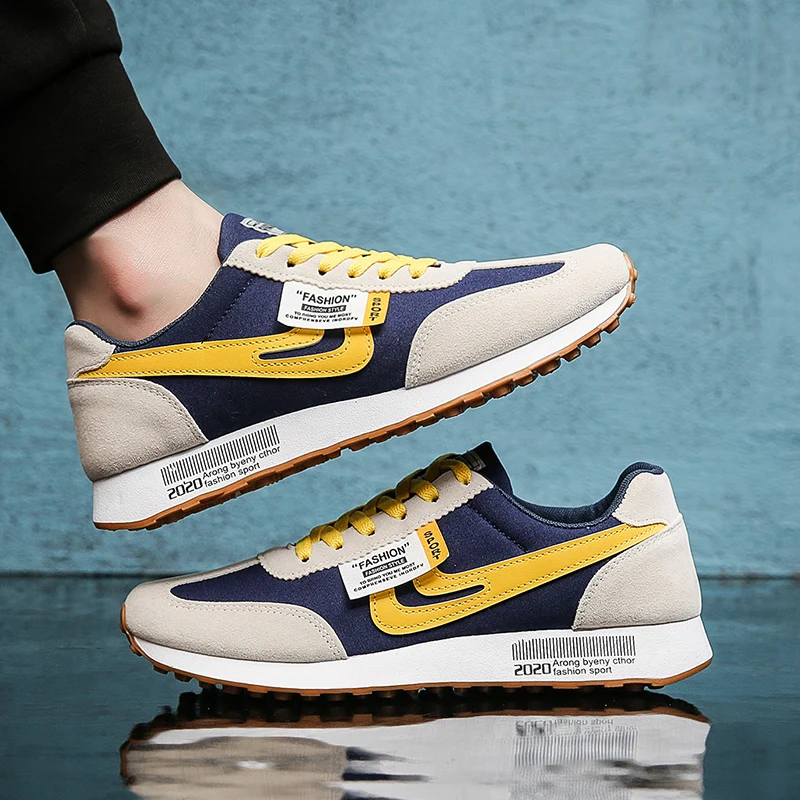 

New High Quality Men Leisure Golf Shoes Breathable Mens Athletic Golf Sneakers Anti-Slippery Male Trainers Golfing Shoes