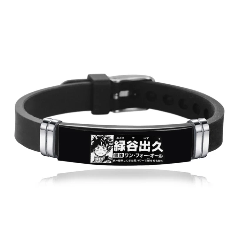 Новый анимационный браслет моя геройская Академия модный Midoriya Izuku Bakugou Katsuki