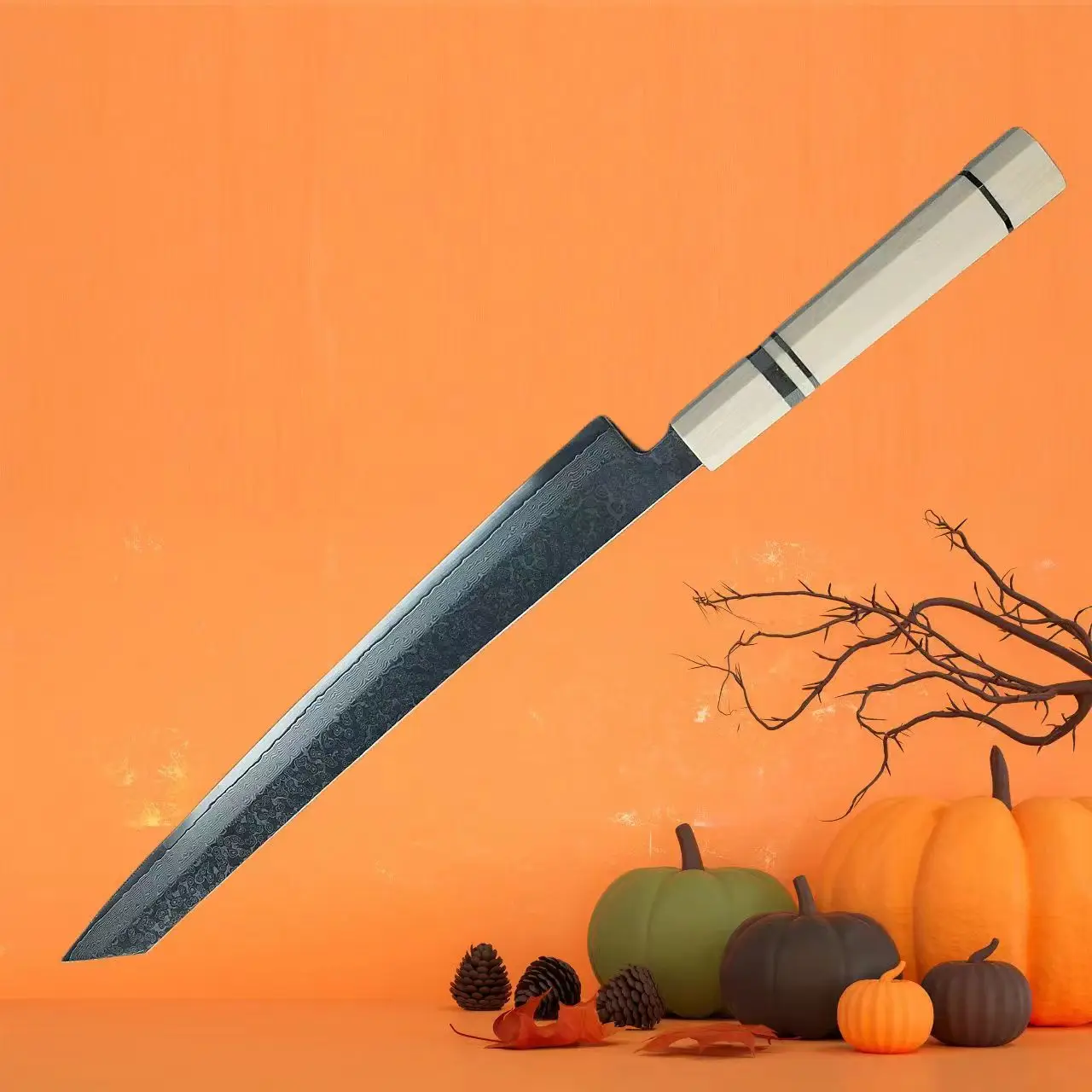 

67 слоев дамасской стали суши Santoku нож шеф-повара Santoku рыбный сырой нож