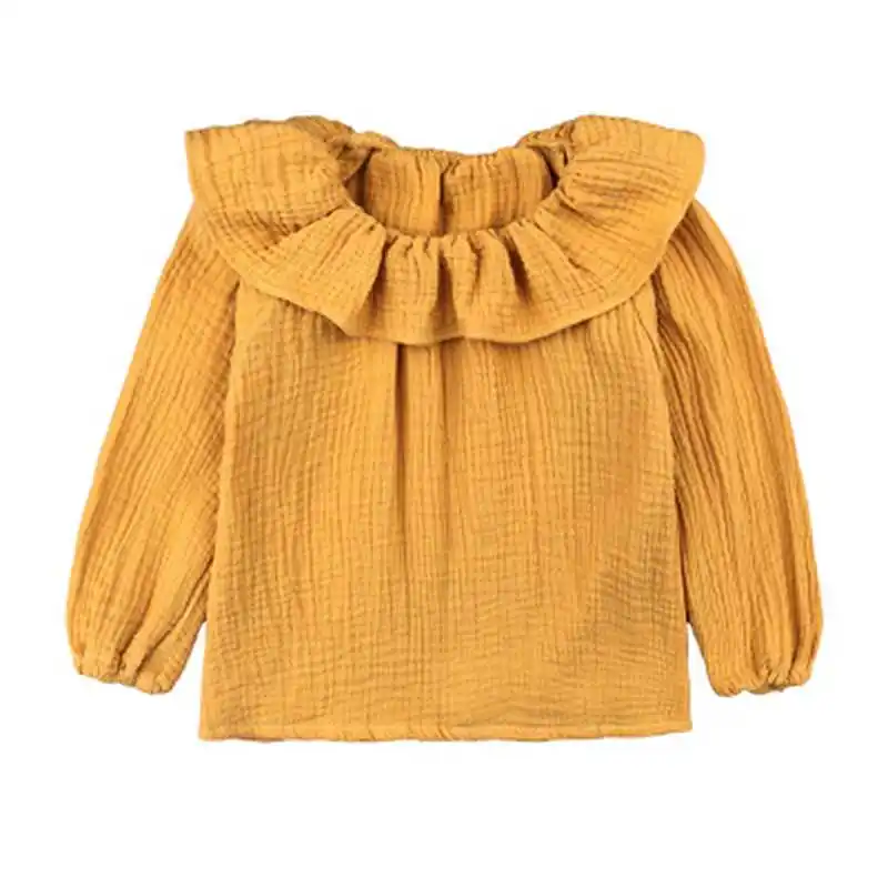 

New Children Spring Baby Girls Clothes Long Sleeve Dot Print t Shirt