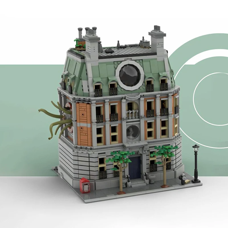 Конструктор MOC Sanctum Sanctorum из пластика 2969 деталей