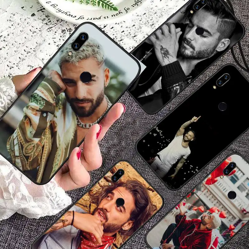 

Colombian singer Maluma Phone Case For Xiaomi Redmi note 7 8 9 11 i t s 10 A poco f3 x3 pro lite funda shell coque cover