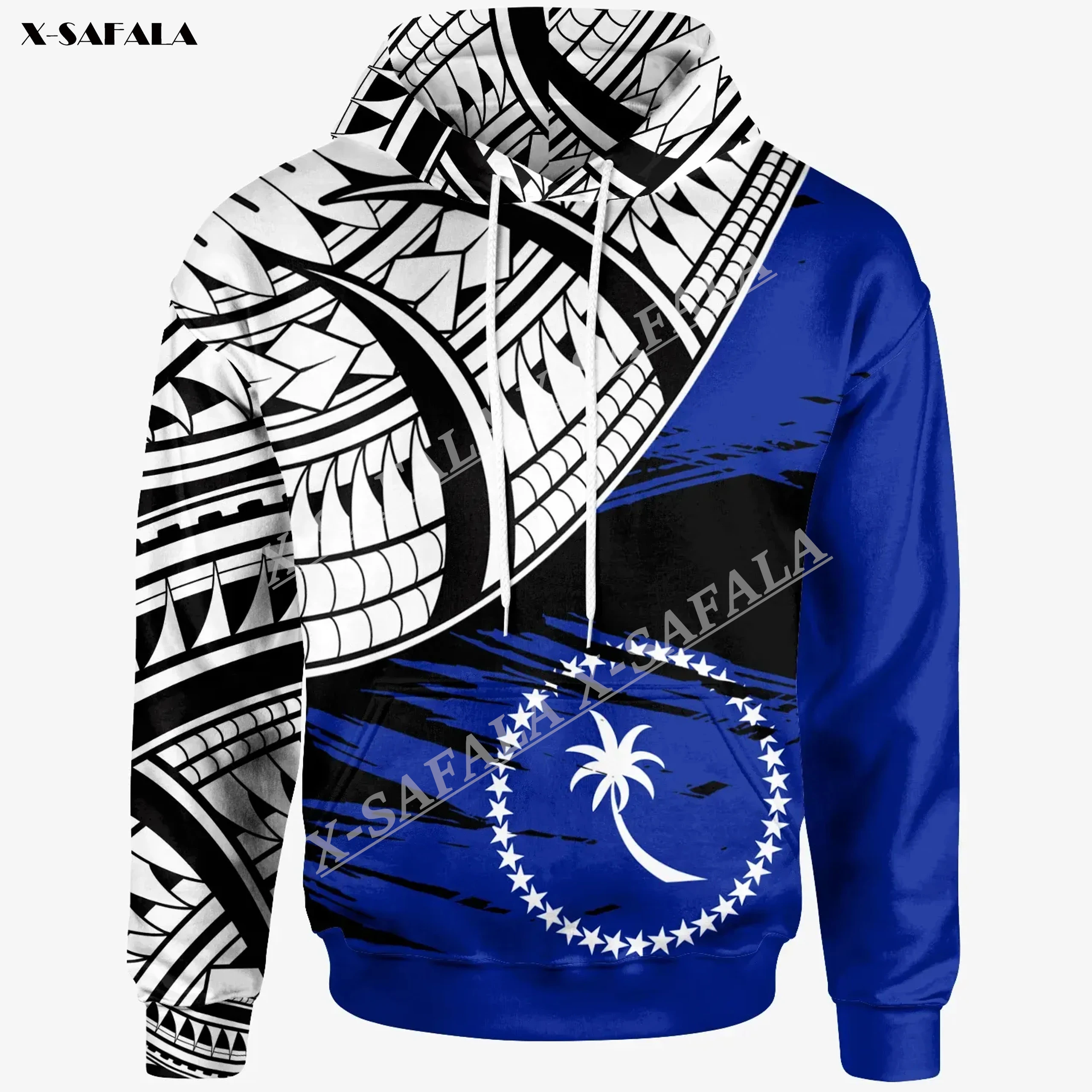 

Chuuk Flag Claw Pattern Custom Text American 3D Print Zipper Hoodie Men Pullover Sweatshirt Hooded Jersey Tracksuit Outwear Coat
