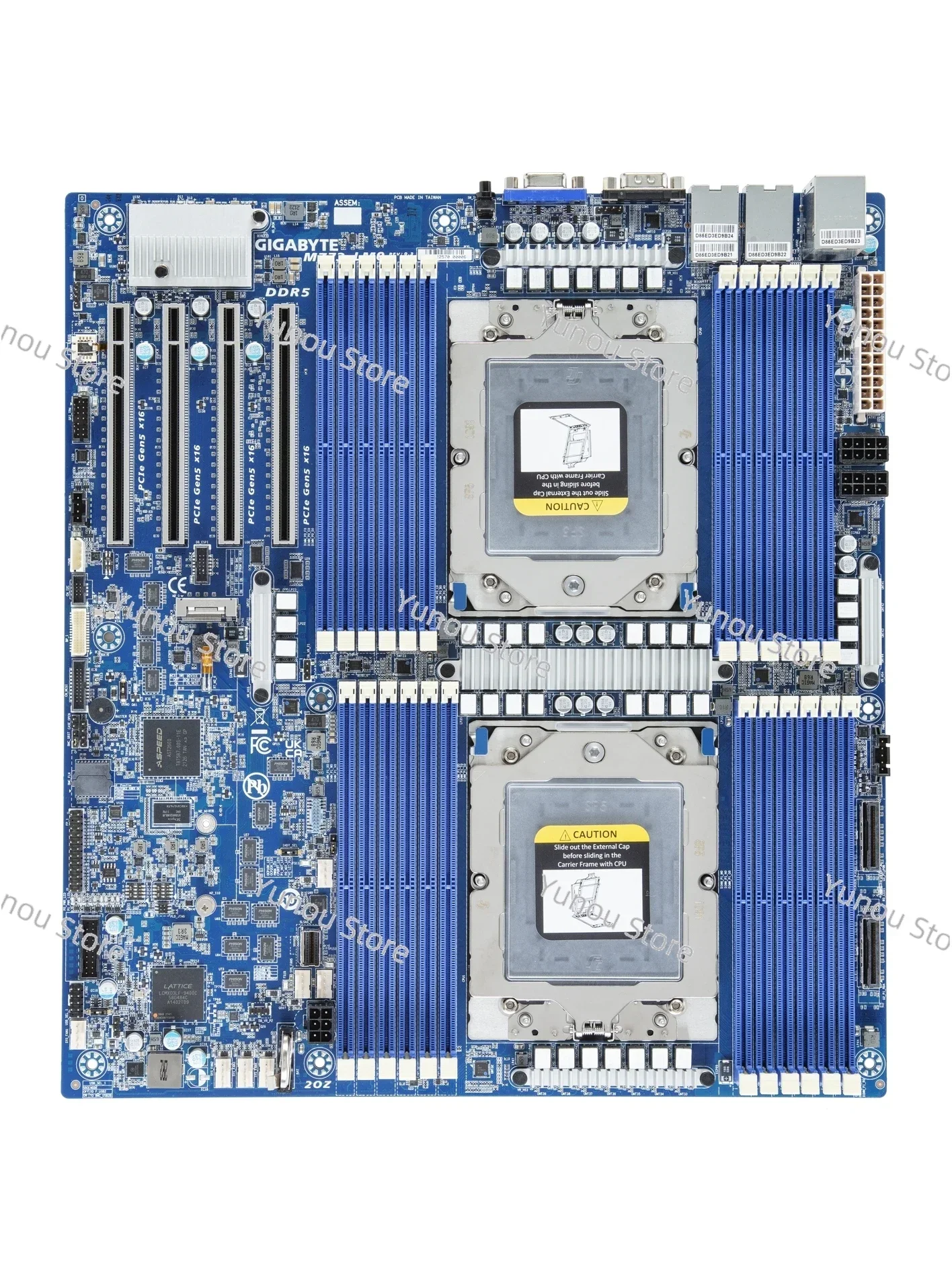 Материнская плата AMD EPYC MZ73-LM0 радиатор MOS 6-ламповый 9754/9654QS/9B14