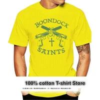 boondock saints guns and rosary t shirt loose size top ajax tee shirt