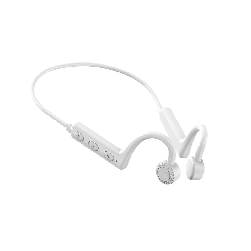 Купи The new 5.2 bone conduction wireless headset ear mounted HIFI music headset with microphone to talk sports Bluetooth headset за 712 рублей в магазине AliExpress