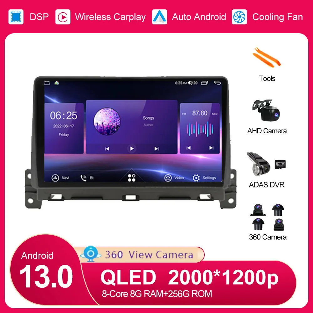 

Android 13 для Great Wall Wingle 7 2018 2019 2020 автомобильное радио, мультимедиа Carplay, Bluetooth