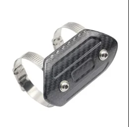 Выхлопной глушитель мотоцикла из углеродного волокна противоожоговая Крышка