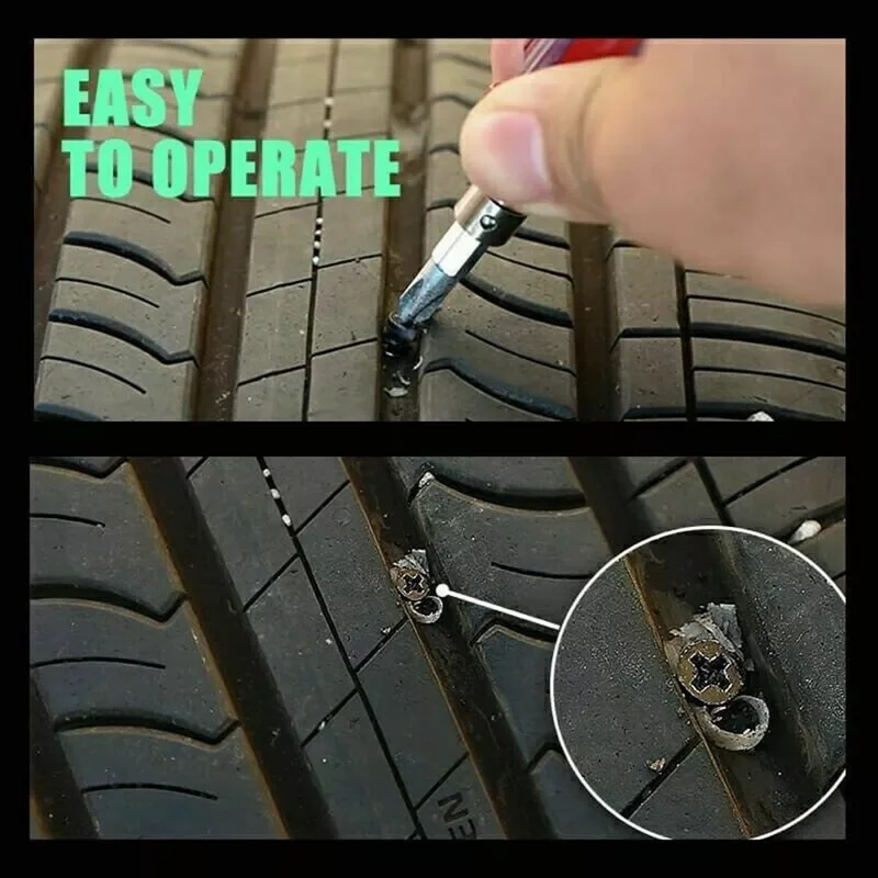 

Repair Rubber Nails Vacuum For Motorcycle Tubeless Repair Rubber Nails Self-tire Repair Tire Film Repair Rubber Samll Large