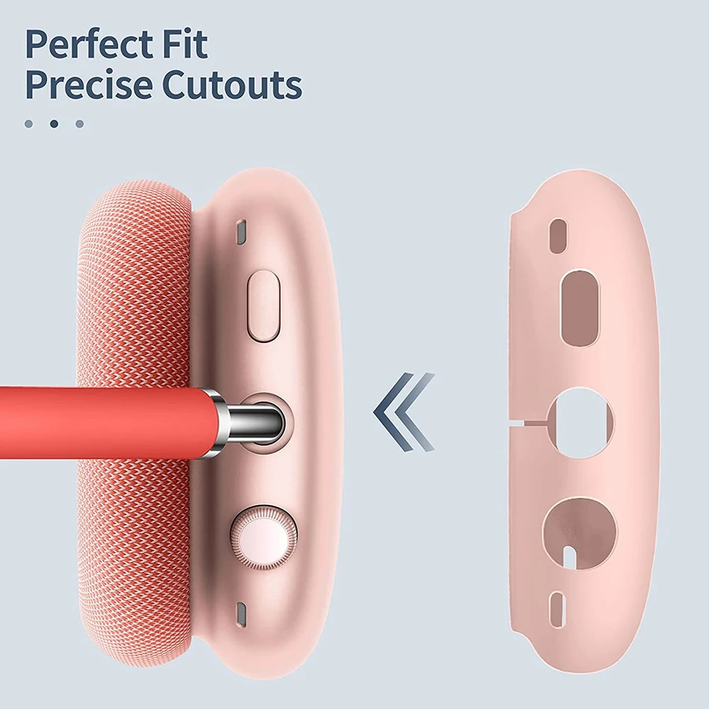 1 комплект чехол для наушников Airpods с защитой от царапин (черный)