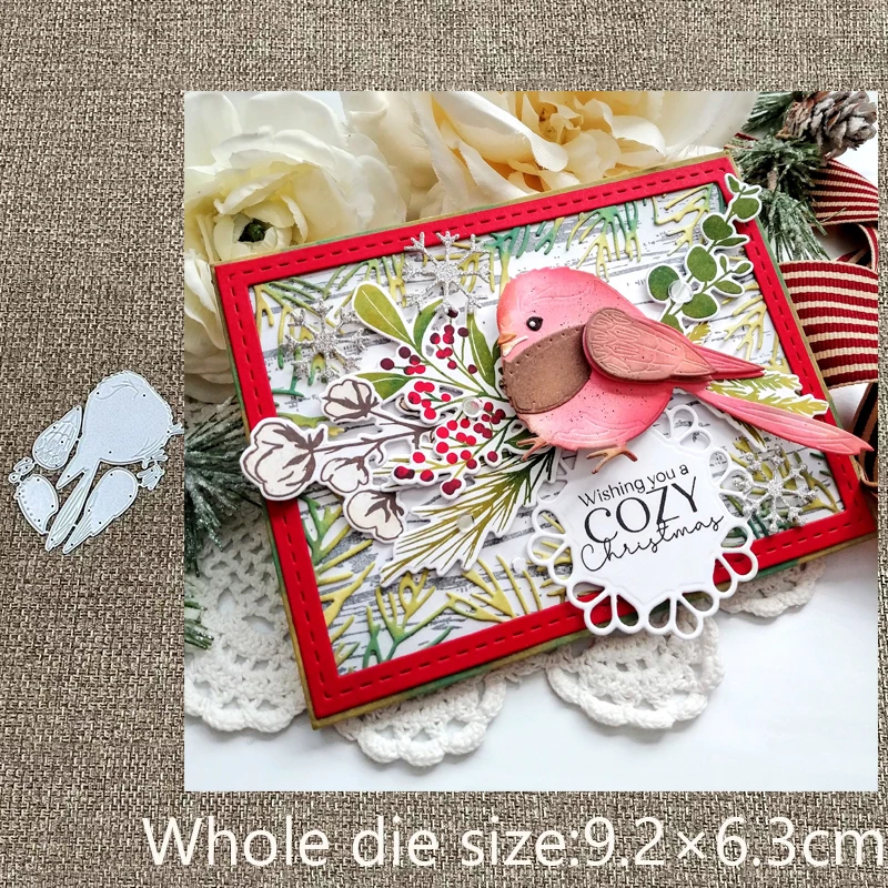 

New Design Craft Metal stencil mold Cutting Dies lovely bird decoration scrapbook die cuts Album Paper Card Craft Embossing