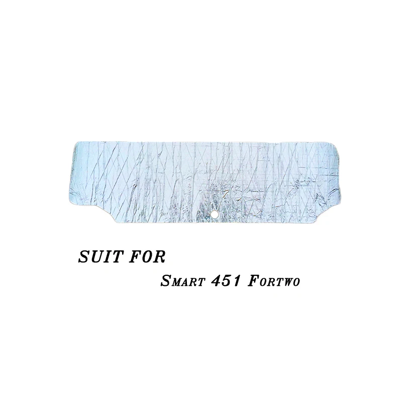 

Для смарт-451 fortwo Smart 453 fortwo автомобиль шумоизоляция коврик Шум изоляция капота Накладка для звукоизоляции для капот двигателя Стикеры