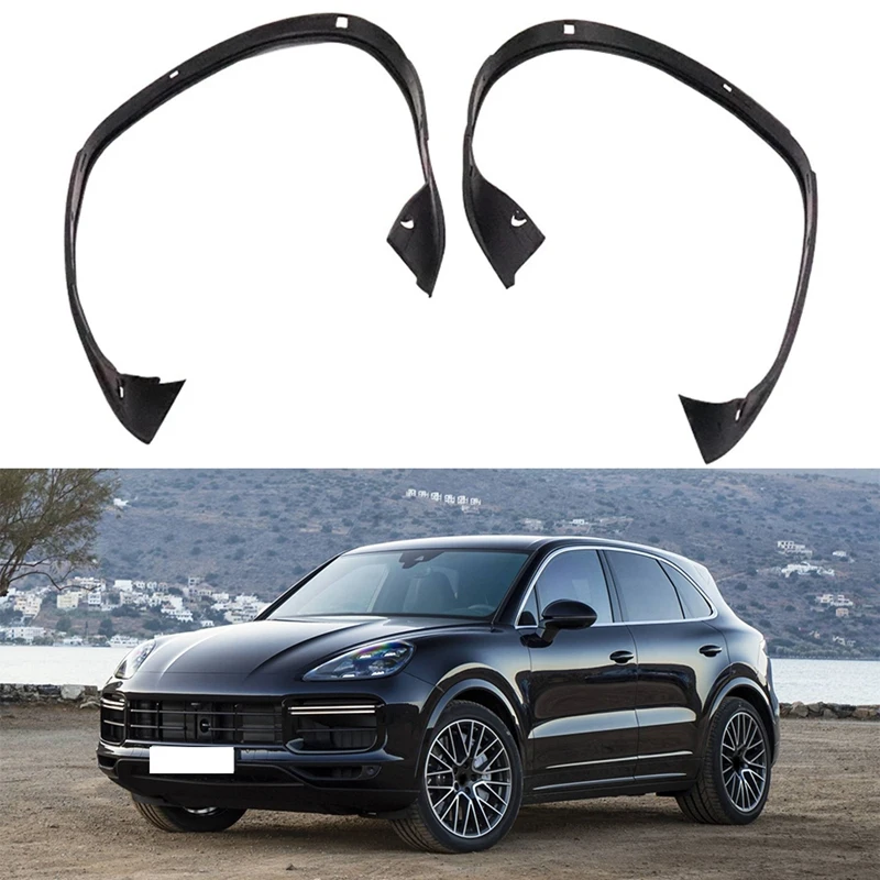 

Car Headlight Rubber Sealing Strip Trim Headlamp Decorative Strip for-Porsche Cayenne 2011-2014