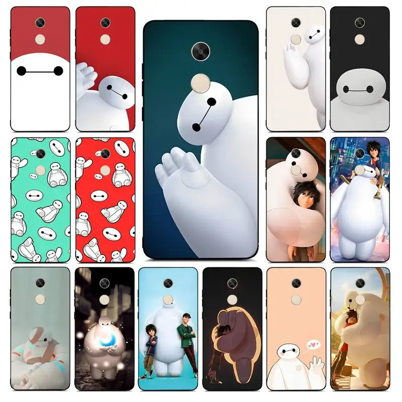 

Disney Big Hero Phone Case for Redmi Note 8 7 9 4 6 pro max T X 5A 3 10 lite pro