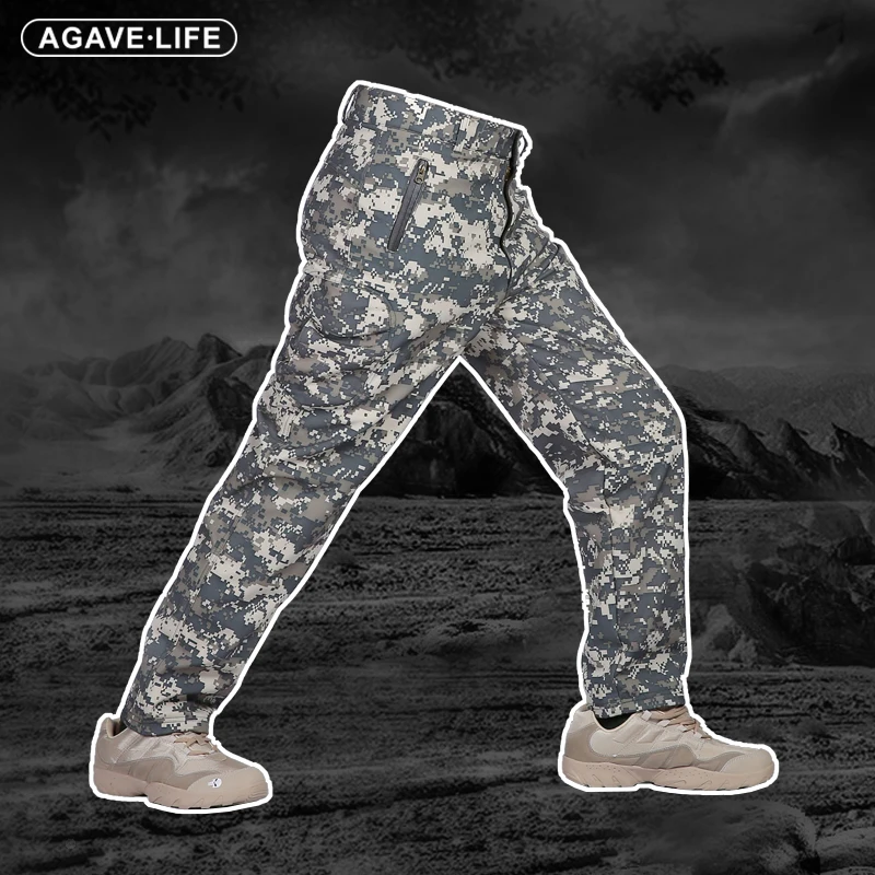 

Спортивные тактические заряжающие брюки захват бархатные водонепроницаемые военные камуфляжные мужские заряжающие брюки осень-зима мужские уличные брюки
