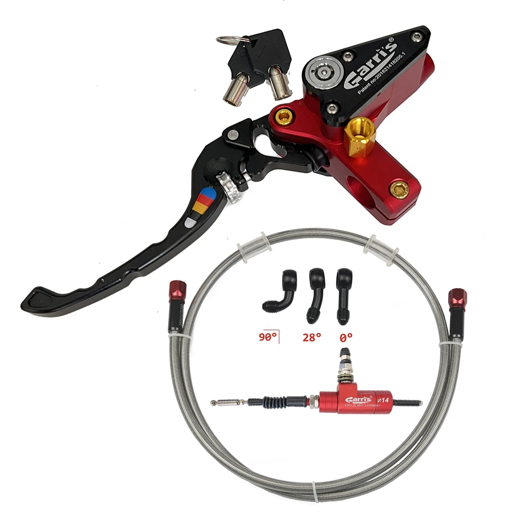 

125 ~ 250cc Motorcycle CNC Hydraulic Clutch Kit Lever Master Cylinder 7/8" 22mm for HONDA YAMAHA DUCATI Aprilia Dirt Bike Moped
