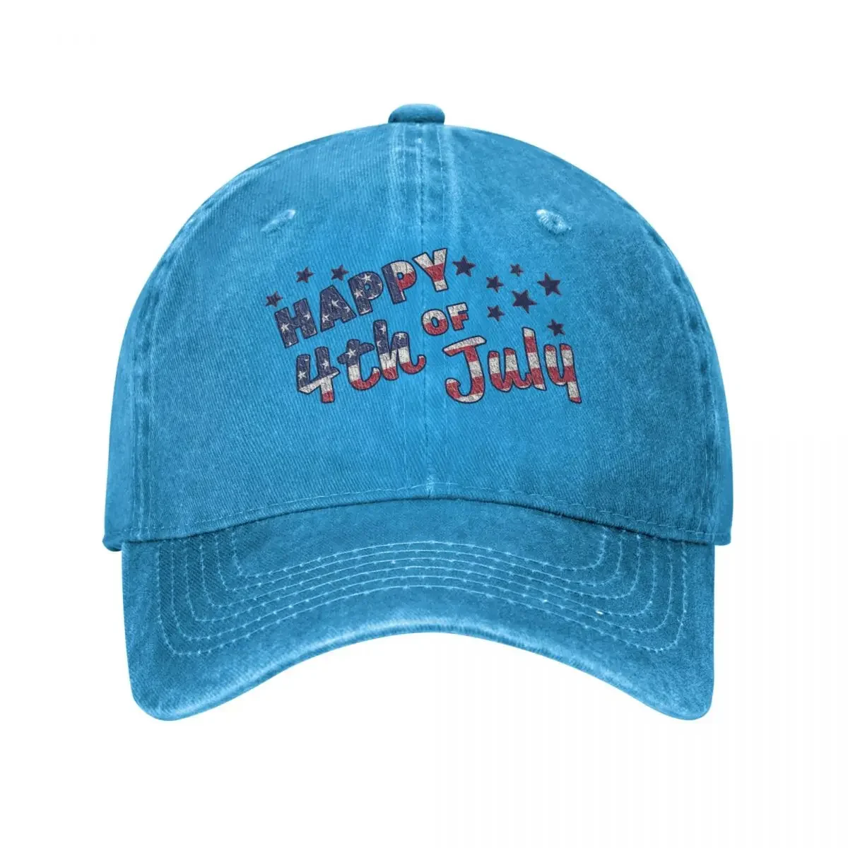 

Happy 4th Of July! ,independence Day Baseball Cap cowboy hat Peaked cap Cowboy Bebop Hats Men and women hats