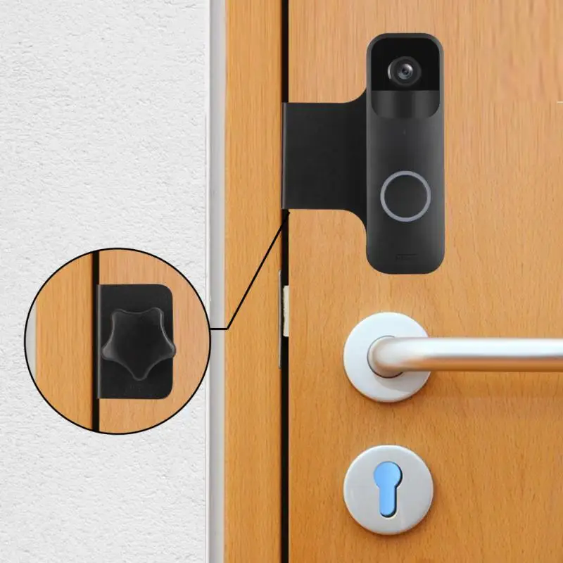 

Adjustable Wedge Mount Bracket No Punching Doorbell Mounting Bracket Removable Doorbell Mount Multi-function Blink Accessories