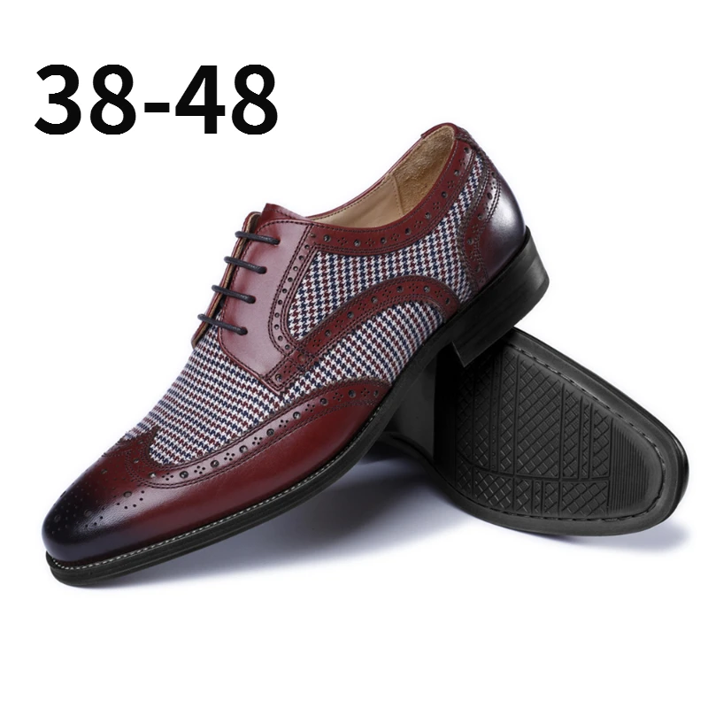 

Party Wedding Men Shoes Casual Business Walking Comfortable Plus Size Slip on Trend Pu Leather Loafers Chaussure Homme Cuir