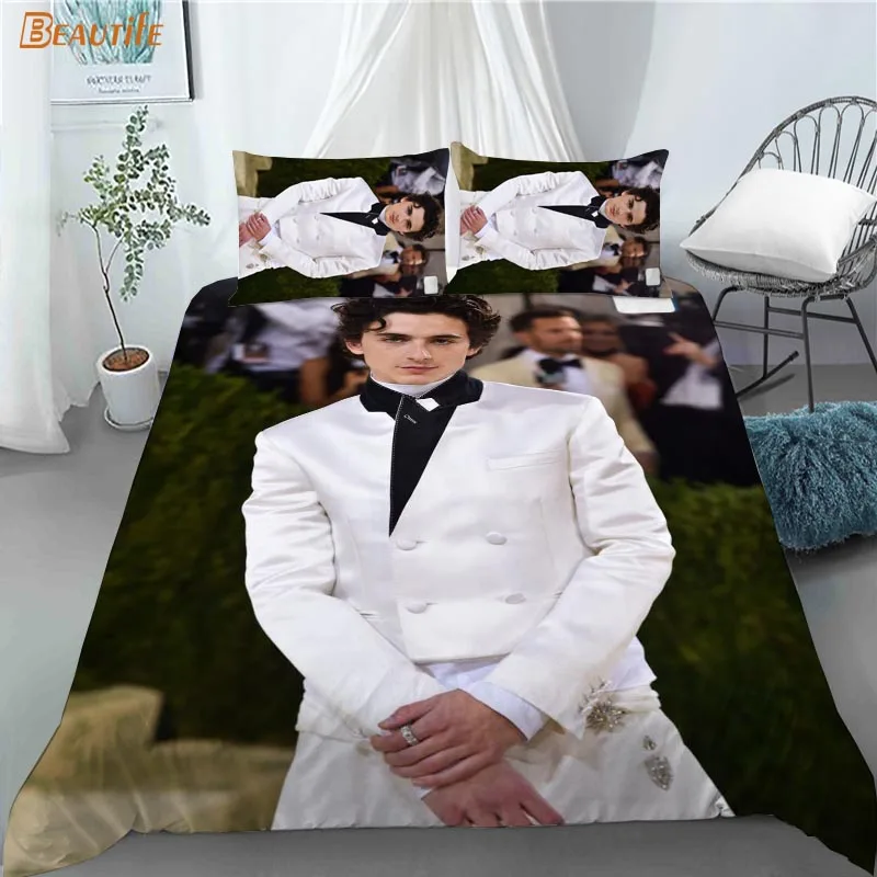 Детский комплект постельного белья из полиэстера с пододеяльником и 2