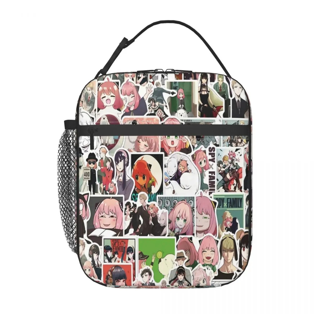 

Семейная Рождественская термоизолированная Сумка-тоут для ланча Spy X, мужской перезаряжаемый контейнер для ланча, путешествия