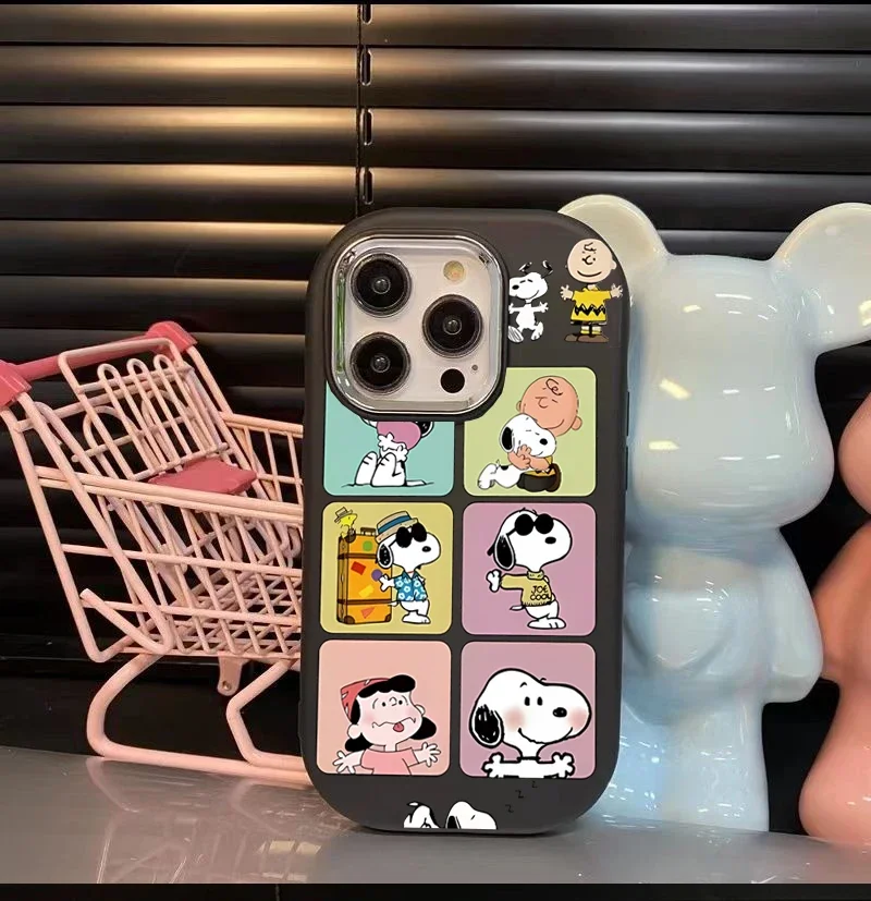 Милый чехол Snoopy для VIVO Y17S V40 V20 V30 V23 V27 V29 E Pro Y200 Y15S Y01 Y17 Y11S Y33S Y21S Y20 Y12S Y16 Y19 S1 Y22S Y36 Y02